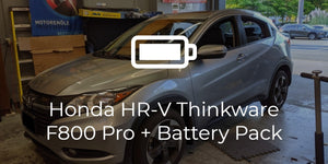 Honda HR-V Thinkware F800 Pro + iVolt Battery Pack