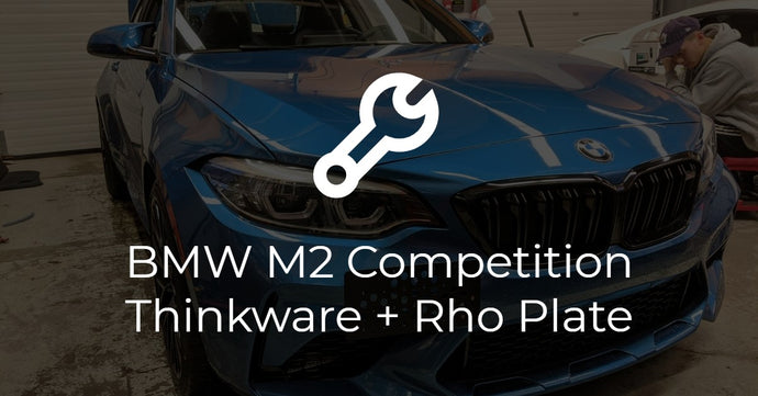 BMW M2 Competition (F87) Thinkware Q800 Pro and Rho-Plate Install