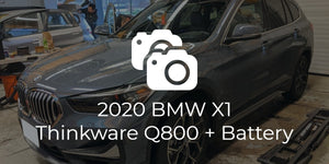 2020 BMW X1 Thinkware Dash Cam + Cellink Battery