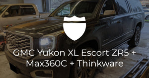 GMC Yukon Thinkware F800 Pro + Escort Radar/Shifter Install