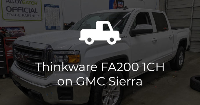 GMC Sierra 1500 Thinkware FA200 1CH