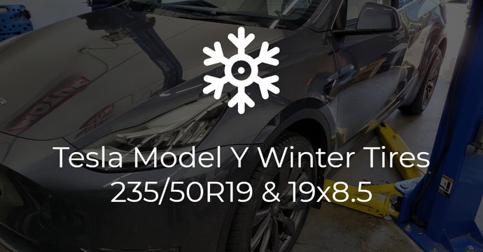 Tesla Model Y Winter Package with 235/50R19