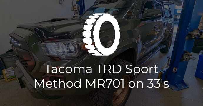 Toyota Tacoma TRD Sport on Method MR701