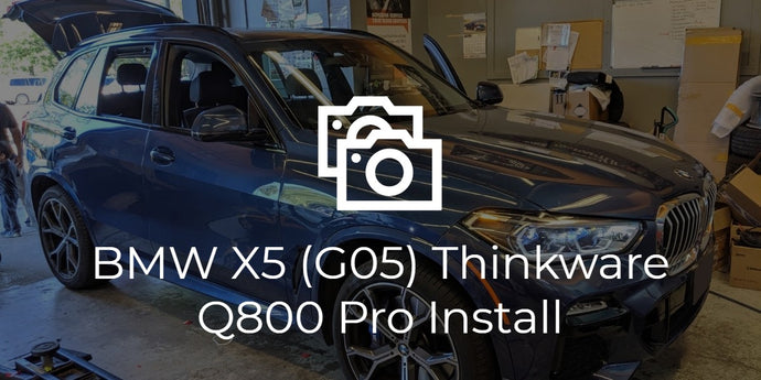 BMW X5 (G05) Thinkware Q800 Pro Install