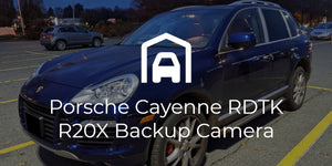 RDTK R20X Backup Camera in Porsche Cayenne