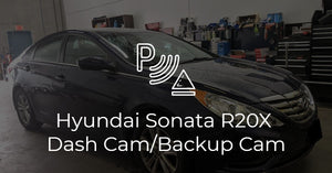 Hyundai Sonata R20X Dash Cam x Backup Cam
