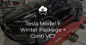 Tesla Model Y Winter Package + Conti VC7