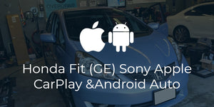 Honda Fit Sony XAV-AX5000 (Android/CarPlay) Double Din Install