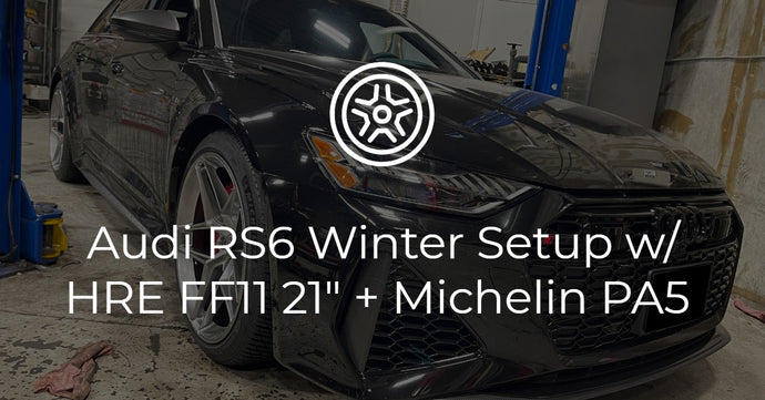 Audi RS6 Winter Setup HRE FF11 Michelin PA5