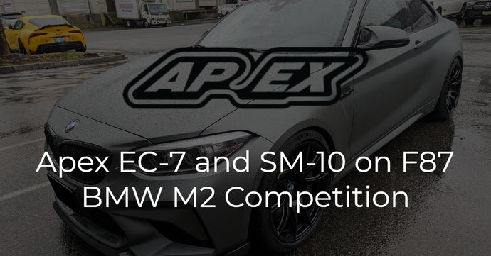 Apex Flow Formed Wheels on F87 M2 Competition (SM10/EC7)