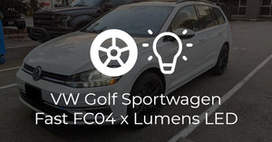 Fast FC04 & Lumens Sportline on Volkswagen Golf SportWagen