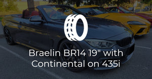 BMW 435i Cabriolet on Braelin BR14 19"