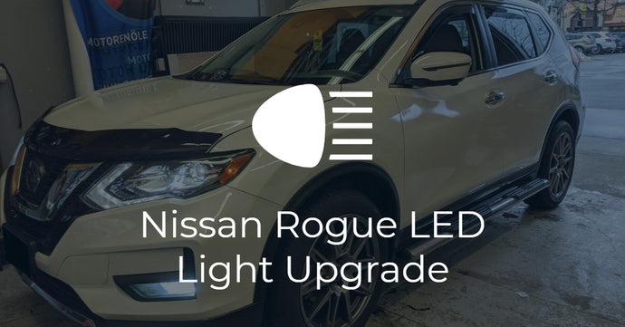 Nissan Rogue LED Headlight Upgrade and Fastco wheels