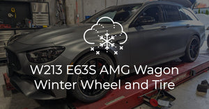 Mercedes E63S Wagon (W213) Winter Wheel & Tire Package