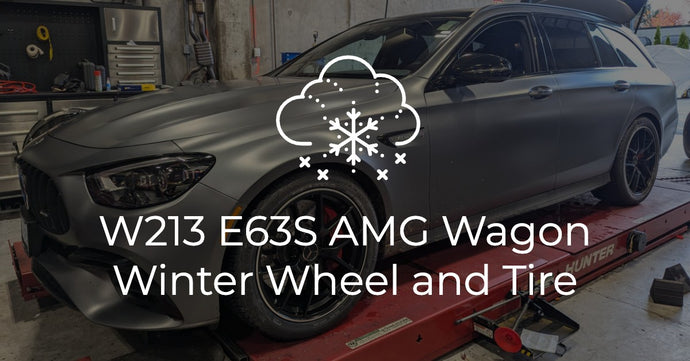 Mercedes E63S Wagon (W213) Winter Wheel & Tire Package