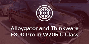 Mercedes C400 W205 AlloyGator + Thinkware F770 Install