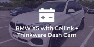 BMW X5 with Thinkware F770 and Cellink NEO