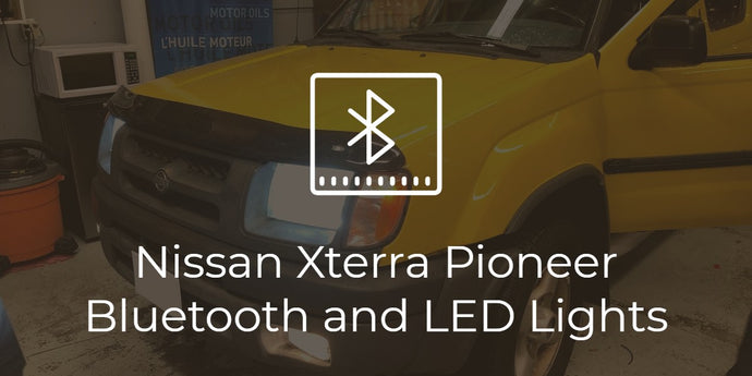 Nissan Xterra Pioneer Bluetooth Stereo and LED Headlights