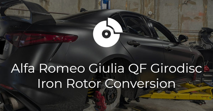 Alfa Romeo Giulia QF Girodisc Iron Conversion