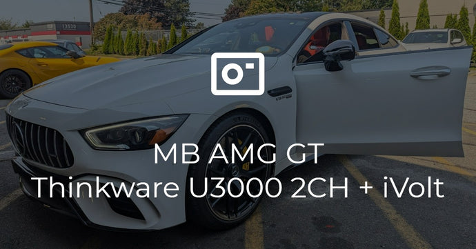 MB AMG GT63 Thinkware U3000 2CH + iVolt