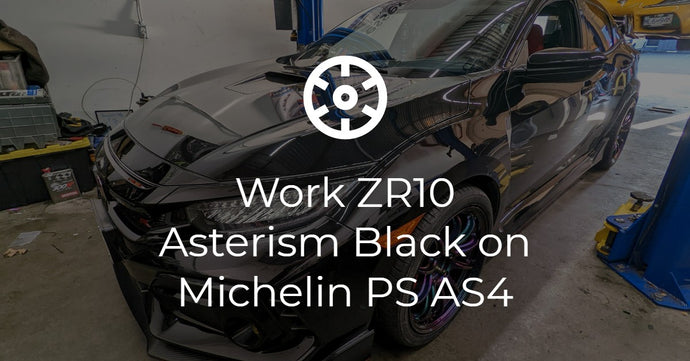 Work ZR10 Asterism Black on Michelin PS AS4