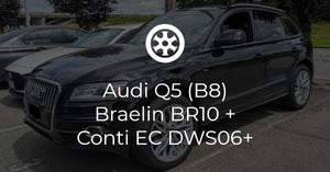 Audi Q5 (B8) Braelin BR10 + Conti EC DWS06+