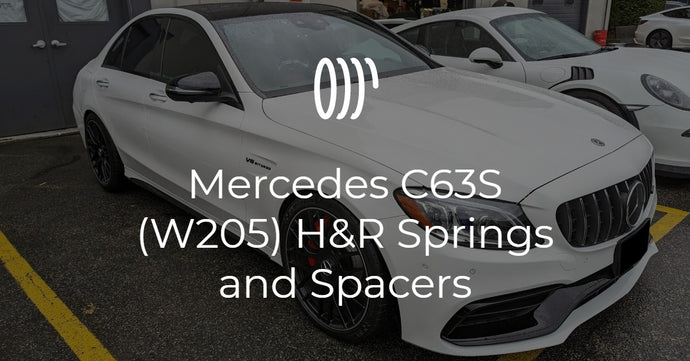 Mercedes C63S H&R Springs and Spacers