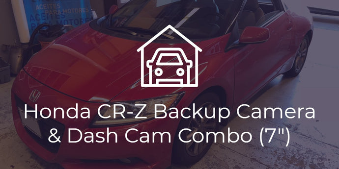 Honda CRZ Backup Cam/Dash Cam Combo