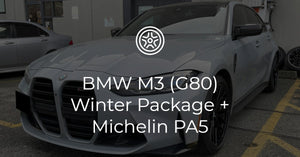 BMW M3 (G80) Winter Package + Michelin PA5