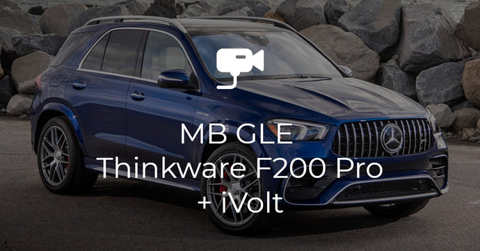 2021 MB GLE Thinkware F200 Pro + iVolt