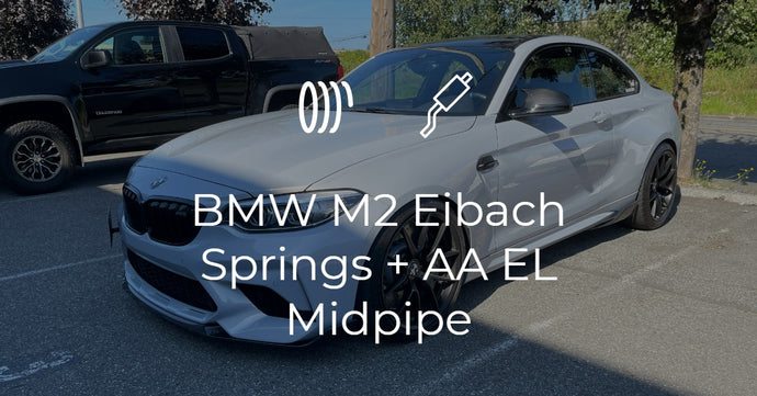 BMW M2 (F87) Eibach Springs AA EL Midpipe
