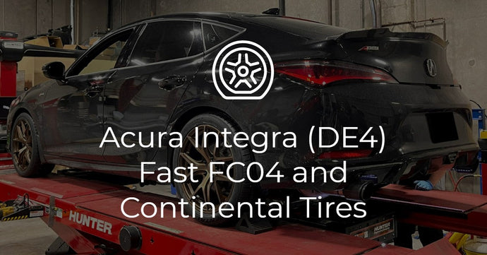 Acura Integra on Fast FC04 + Continental DWS06+