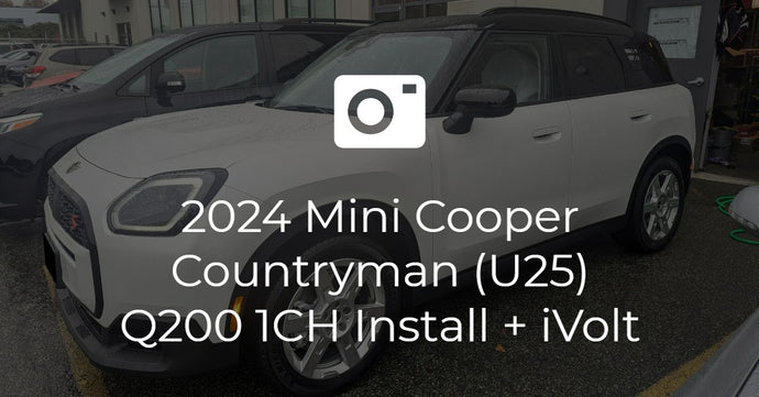 2024 Mini Cooper Countryman (U25) Q200 1CH Install + iVolt