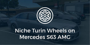 Niche Turin Wheels on Mercedes S63 AMG