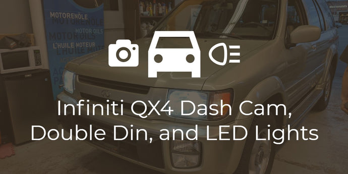 Infiniti QX4 Pioneer and LED Light Upgrade