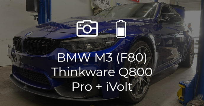 BMW M3 (F80) Thinkware Q800 + iVolt External Battery