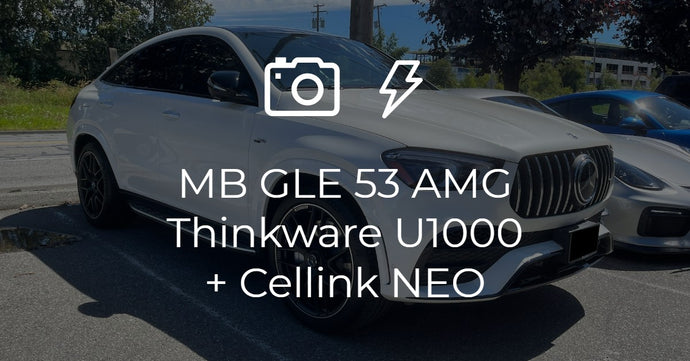 2022 MB GLE 53 AMG Thinkware U1000 + Cellink NEO