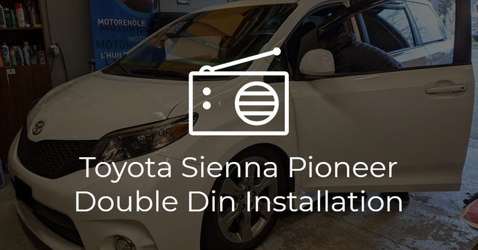 Toyota Sienna Pioneer Double Din Installation