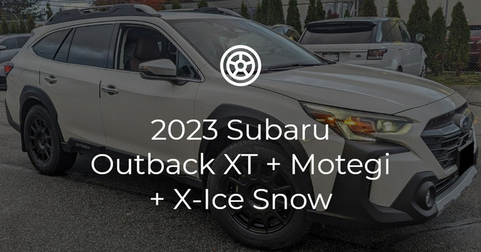 2023 Subaru Outback Motegi + Michelin X-Ice Snow
