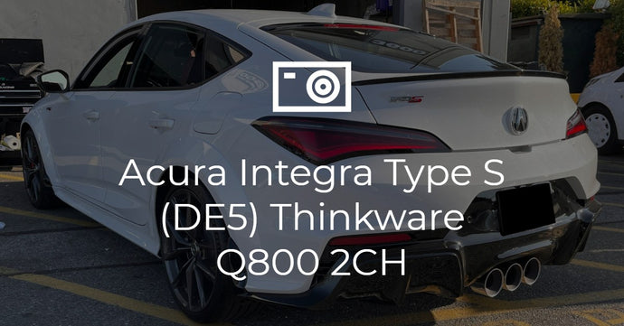 Acura Integra Type S (DE5) Thinkware Install