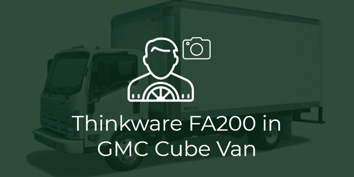 Thinkware Dash Cam for GMC Cube Van