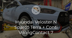 Hyundai Veloster N Sparco Terra + Conti VikingContact 7