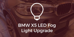 BMW X5 LED Fog Light Upgrade