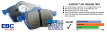 EBC Bluestuff NDX Brake Pads for C8 Z06 - Overdrive Auto Tuning