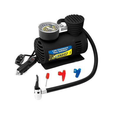 Performance Tool Compact 12V Tire Inflator - Overdrive Auto Tuning, 12V Accessories auto parts
