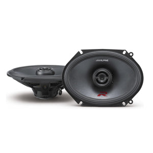 Alpine R-S68 6x8" 2-Way Coaxial Speakers - Overdrive Auto Tuning, Car Audio auto parts