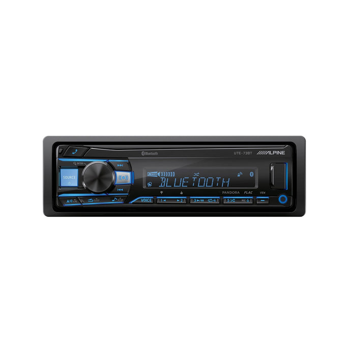 Alpine UTE-73BT Bluetooth Receiver - Overdrive Auto Tuning, Car Audio auto parts