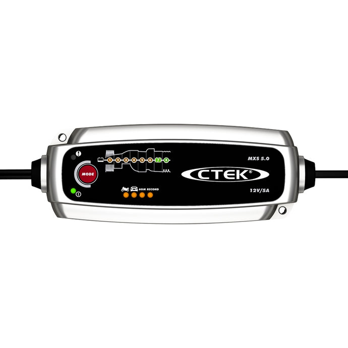 CTEK MXS 5.0 Advanced Battery Charger/Maintainer - Overdrive Auto Tuning, 12V Accessories auto parts