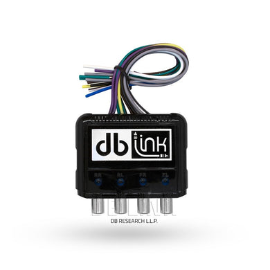 DB Link 4-Channel 90W Hi-Low Level Converter - Overdrive Auto Tuning, Car Audio auto parts