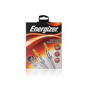Energizer 4' Auxiliary Audio Cable - Overdrive Auto Tuning, Car Audio auto parts